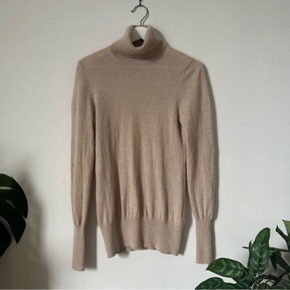 J. Crew Italian Cashmere Turtleneck Sweater Size M